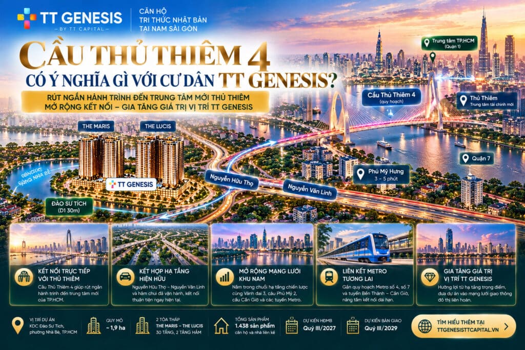 Cầu Thủ Thiêm 4 Có Ý Nghĩa Gì Với Cư Dân TT Genesis?
